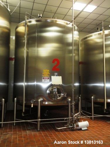 Used- 6,000 Gallon Top Agitated Mixing Tank