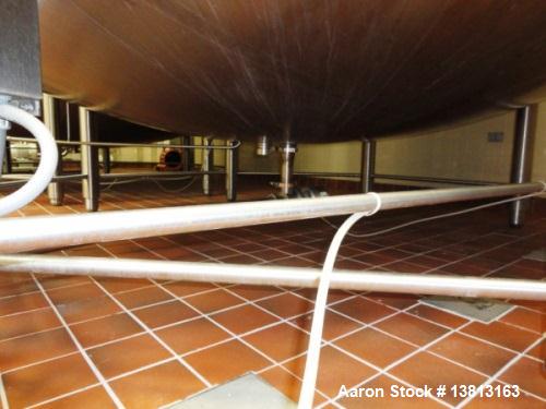 Used 6,000 Gallon Top Agitated Mixing Tank