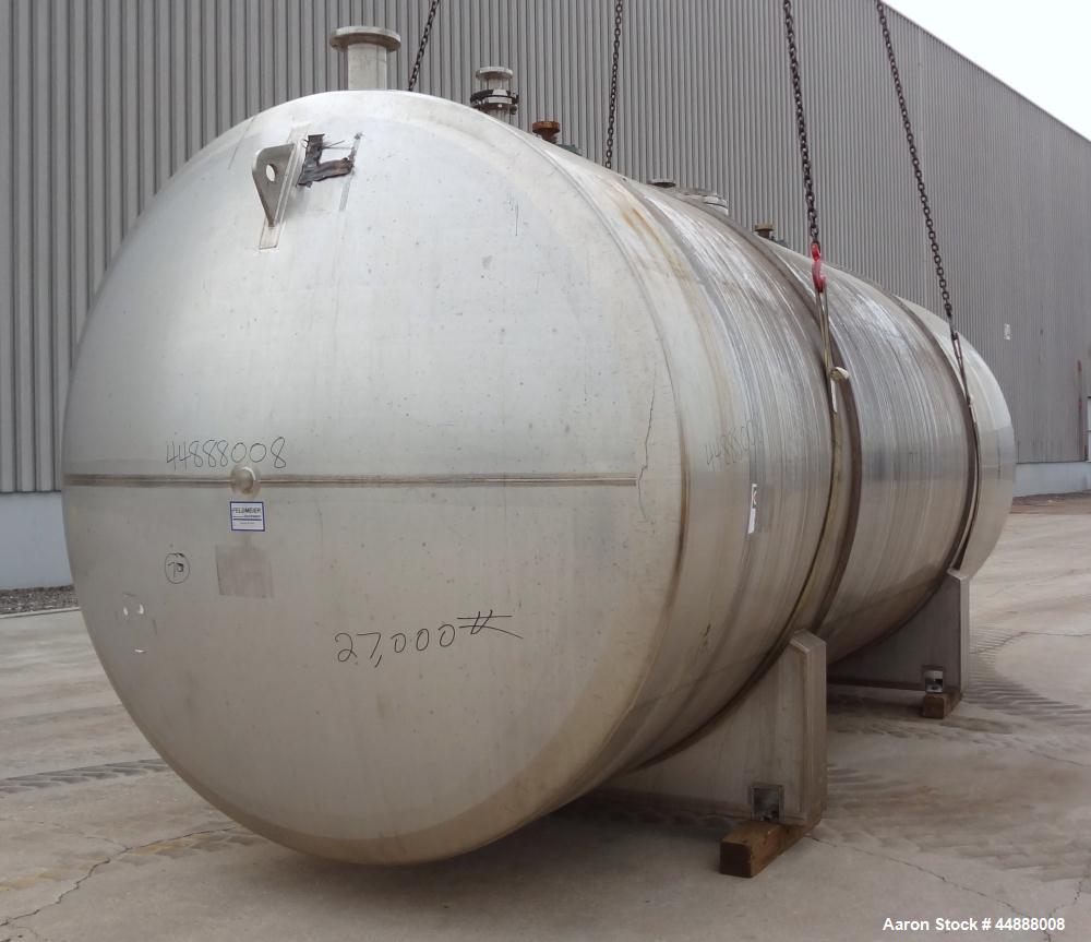 Used 10,000 Gallon Stainless Steel Feldmeier Reactor, Model XLC-150D