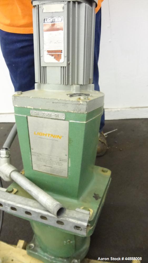 Used 10,000 Gallon Stainless Steel Feldmeier Reactor, Model XLC-150D