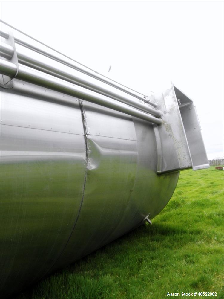 Used Feldmeier Dairy Silo, 20,000 Gallon Capacity