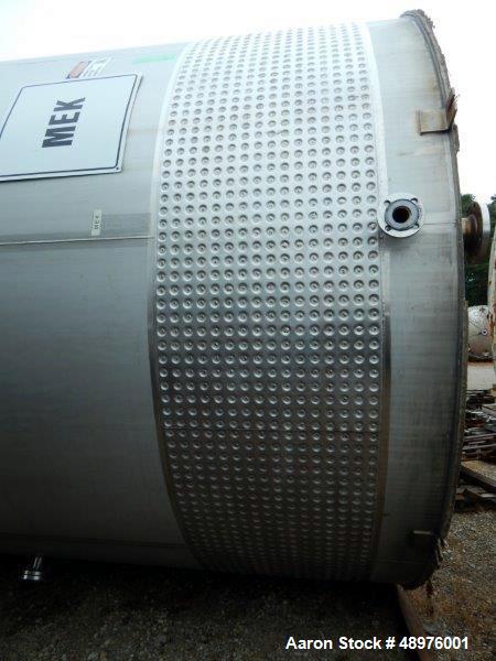 Used- Feldmeier 12,000 Gallon, Vertical Stainless Steel Tank