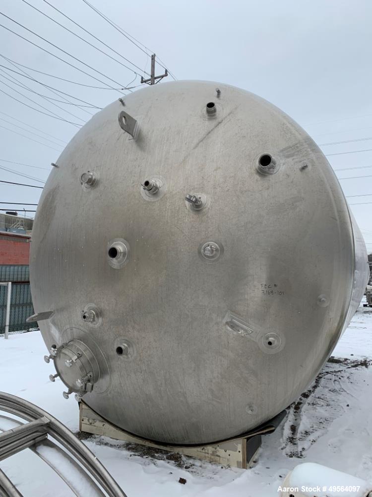 Used Feldmeier Receiver Tank, Approximate 13,000 Gallon