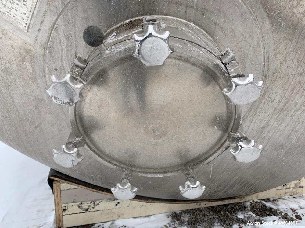 Used Feldmeier Receiver Tank, Approximate 13,000 Gallon