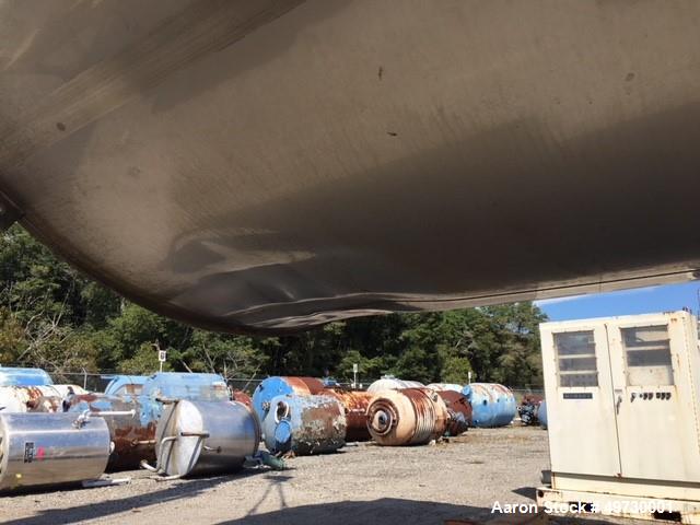 Used Feldmeier 25,000 Gallon 304 Stainless Steel Polished Vertical Vacuum Tank