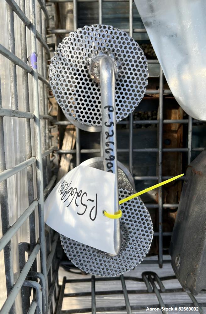Used Feldmeier Single Wall Tank, 6,000 Gallon, 304 Stainless Steel, Vertical.  Approximate 90" diameter x 228" straight side. Dished top, sloped bottom (3/4" per foot pitch). Alcove with 16" x 20" ma...