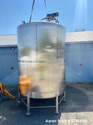 10,000 Gallon Stainless Steel Feldmeier Tank