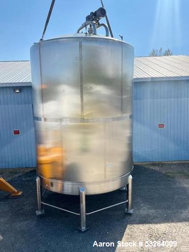 10,000 Gallon Stainless Steel Feldmeier Tank