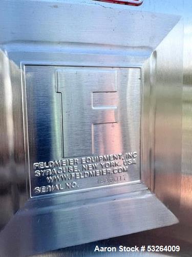 10,000 Gallon Stainless Steel Feldmeier Tank