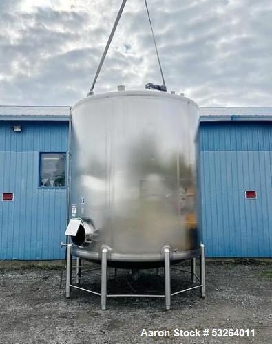 7,000 Gallon Stainless Steel Feldmeier Tank