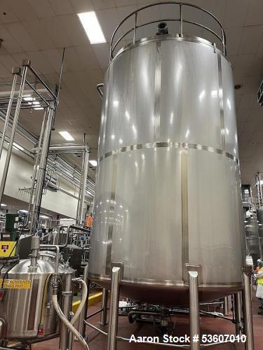 Feldmeier 15,000 Gallon 316L Stainless Vertical Tank with Agitator