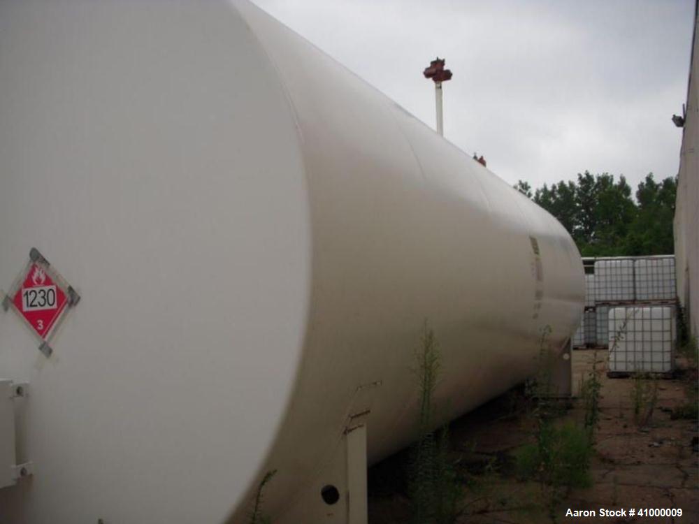 Used 20,000 Gallon Custom 304 Grade Stainless Steel/Carbon Steel UL 2085 Fire Guard Tank with nominal dimensions of 10'6" diameter x 34'7" shell length.  Tank shall be complete with all required open...