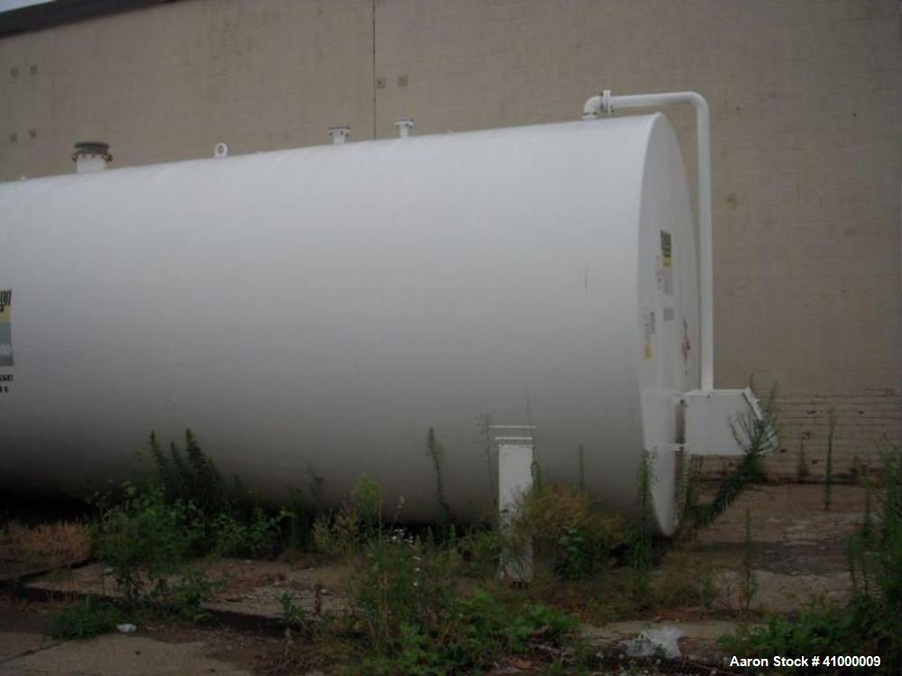 Used 20,000 Gallon Custom 304 Grade Stainless Steel/Carbon Steel UL 2085 Fire Guard Tank with nominal dimensions of 10'6" diameter x 34'7" shell length.  Tank shall be complete with all required open...