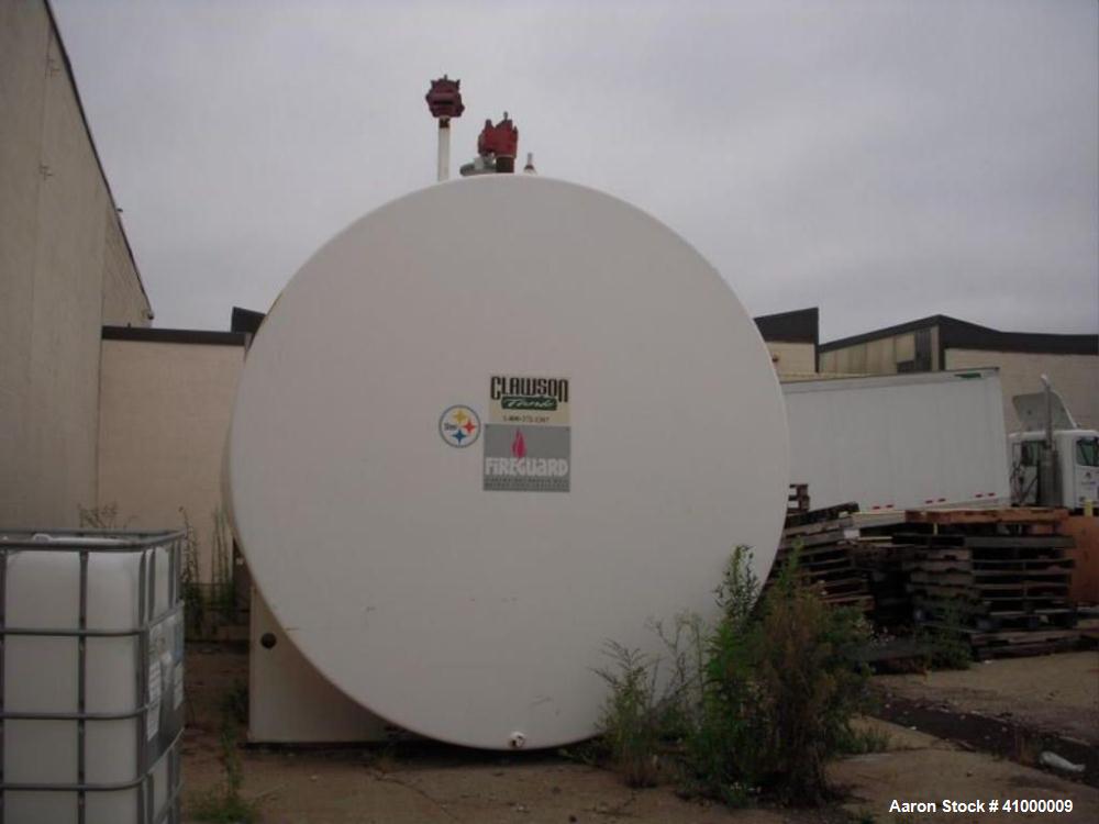 Used 20,000 Gallon Custom 304 Grade Stainless Steel/Carbon Steel UL 2085 Fire Guard Tank with nominal dimensions of 10'6" diameter x 34'7" shell length.  Tank shall be complete with all required open...
