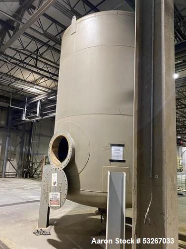 Gaston County approximately 8000 gallon 304 stainless steel vertical tank.
