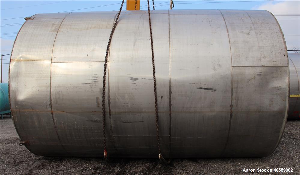 Used Givins Welding Service Tank, Approximate 18,000 Gallon, 316 Stainless Stee