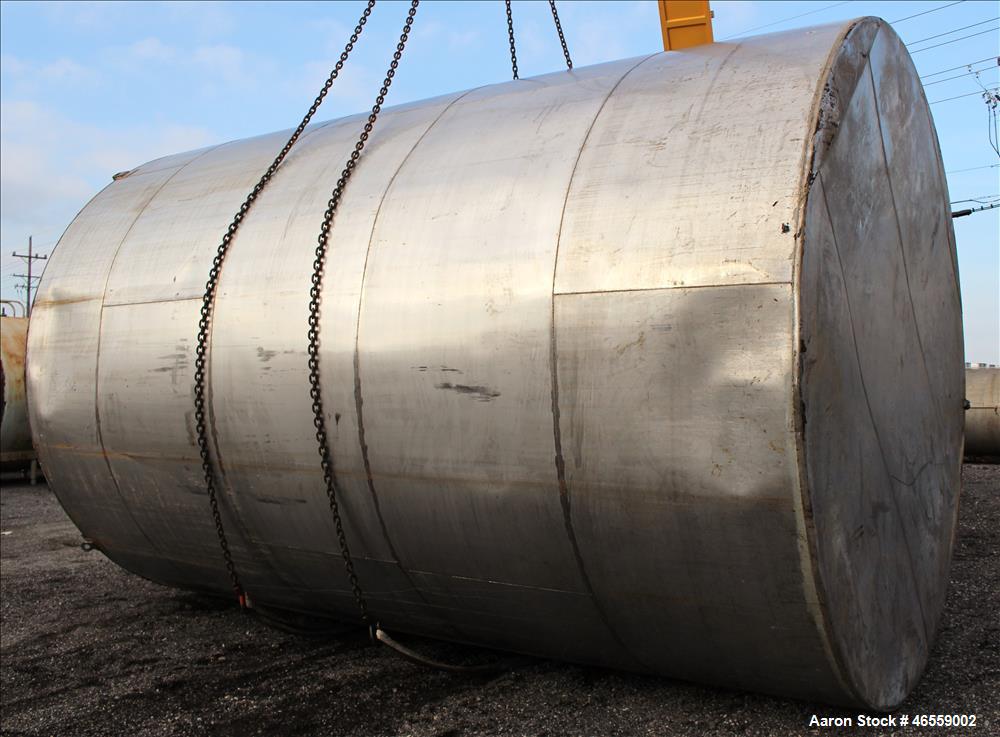 Used Givins Welding Service Tank, Approximate 18,000 Gallon, 316 Stainless Stee