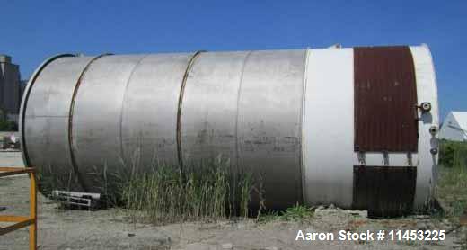 Used- 24,000 Gallon Stainless Steel  Hamilton Tank Co. Storage Tank