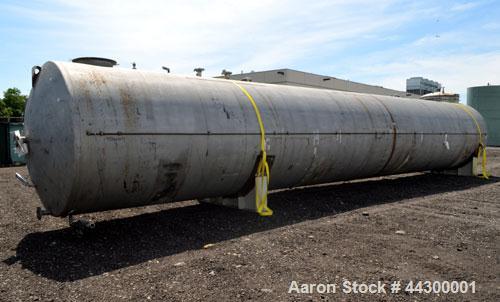Used 12,000 Gallon Stainless Steel Hamilton Welding Company Tank