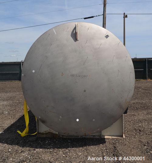 Used 12,000 Gallon Stainless Steel Hamilton Welding Company Tank
