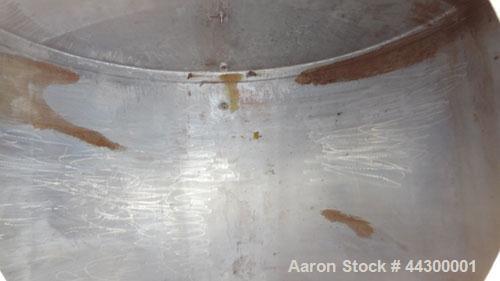 Used 12,000 Gallon Stainless Steel Hamilton Welding Company Tank