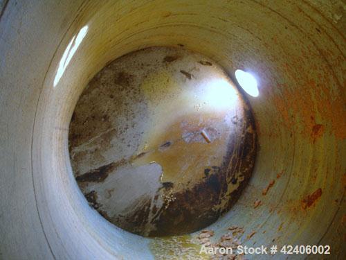 Used Henders Boiler and Tank Storage Tank, approximately 11,175 gallon, 304 stainless steel, vertical. Approximately 120’’ diameter x 228’’ straight side, slight coned top, flat bottom. Openings: top...