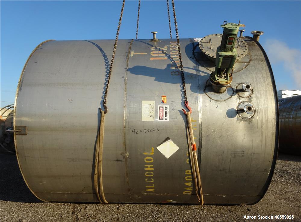 Used Imperial 11,000 Gallon Stainless Steel Tank.