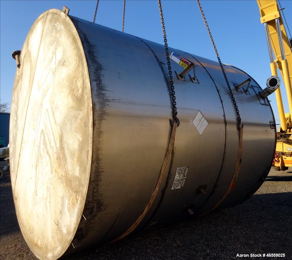 Used Imperial 11,000 Gallon Stainless Steel Tank.