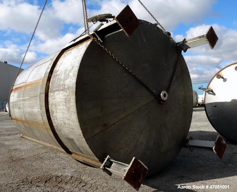 Used Imperial Steel Tank Company Tank, 12,000 Gallon, 304 Stainless Steel, Vert