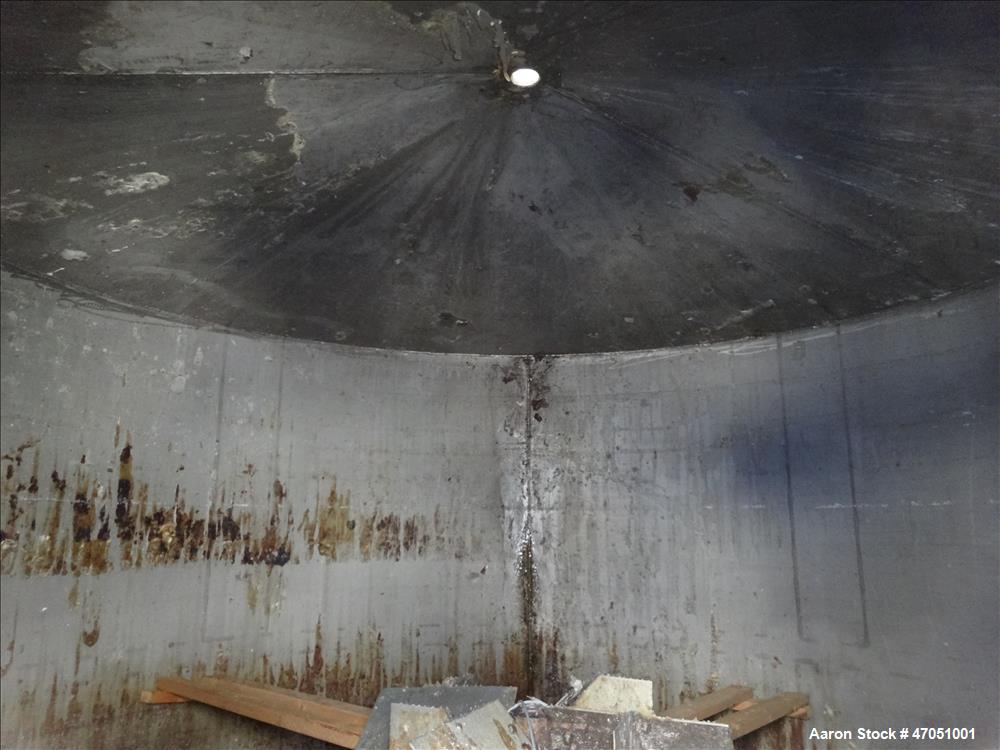 Used Imperial Steel Tank Company Tank, 12,000 Gallon, 304 Stainless Steel, Vert