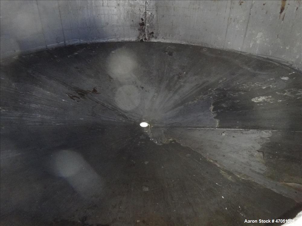 Used Imperial Steel Tank Company Tank, 12,000 Gallon, 304 Stainless Steel, Vert