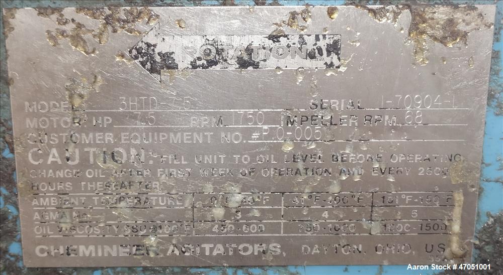 Used Imperial Steel Tank Company Tank, 12,000 Gallon, 304 Stainless Steel, Vert