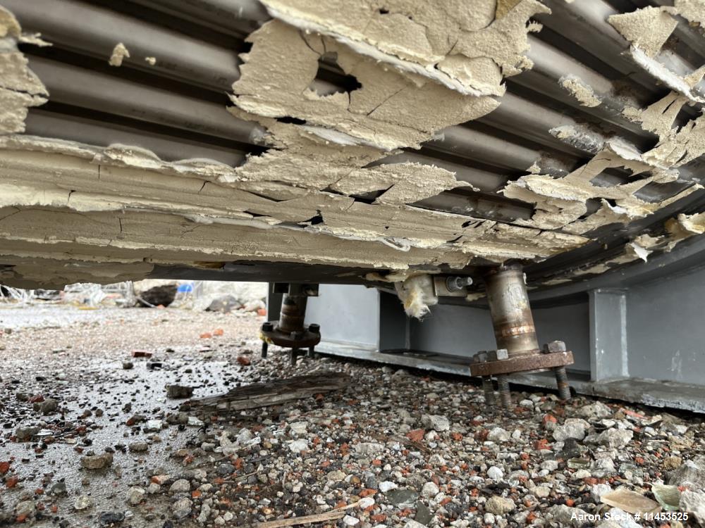 Used 5,000 Gallon Industrial Alloy Horizontal Receiver Tank