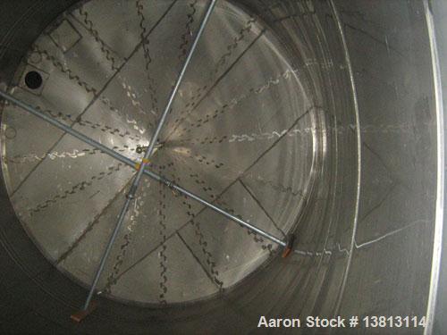Used J&S 30,000 Gallon Stainless Steel Tank. Type 316 stainless steel. Top head is 308 stainless steel. Overall dimensions are 15'6" diameter x 27'9" tall. .