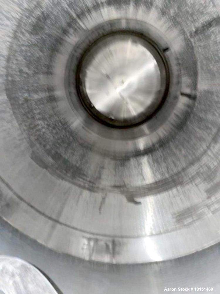 Used JV Northwest (ICC) Stainless Steel Jacketed Vessel.  304 stainless steel; 200BBL, (Approximately 6,200 Gallon); 8'10" diameter  x  19'3" tall;  Dished top and cone bottom; Vertical; Jacket desig...