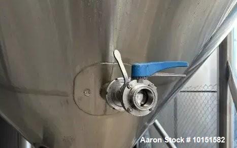 Used JV Northwest 12,500 Gallon Stainless Steel Glycol Jacketed Tank – Brewery Fermentation Vessel