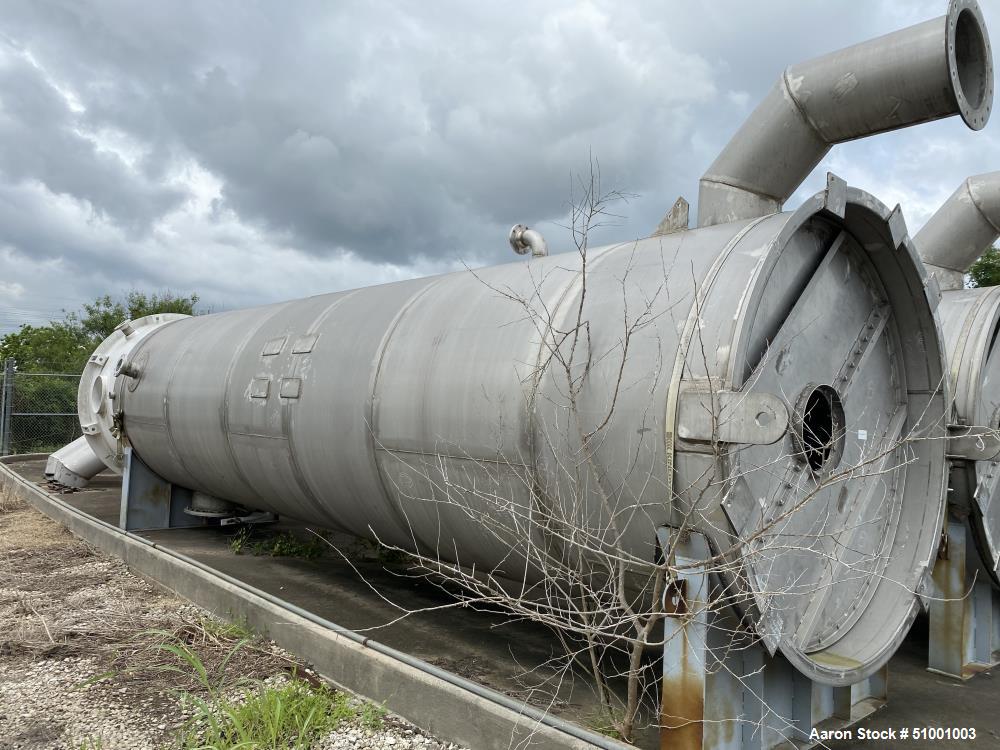 Unused - James Machine Works 8,359 Gallon Stainless Steel Agitated Tank