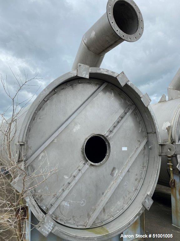 Unused - James Machine Works 8,359 Gallon Stainless Steel Agitated Tank