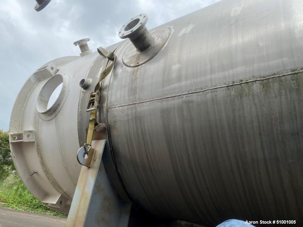 Unused - James Machine Works 8,359 Gallon Stainless Steel Agitated Tank