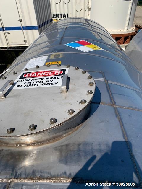 Used- Keller Stainless Steel 8,559 Gallon Storage Tank