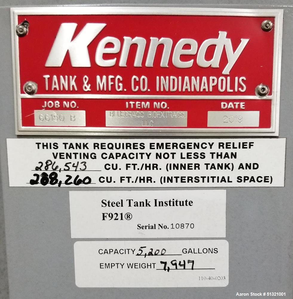 Unused- Kennedy Tank and Manufacturing Co. Storage Tank