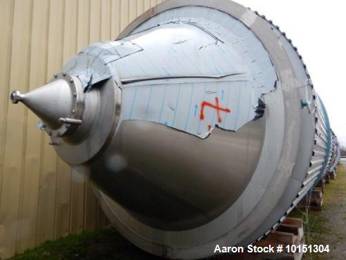 Unused- Approximately 19,000 Gallon (71,700 L) Stainless Steel Jacketed Tank