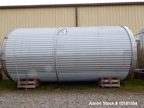 Unused- Approximately 19,000 Gallon (71,700 L) Stainless Steel Jacketed Tank