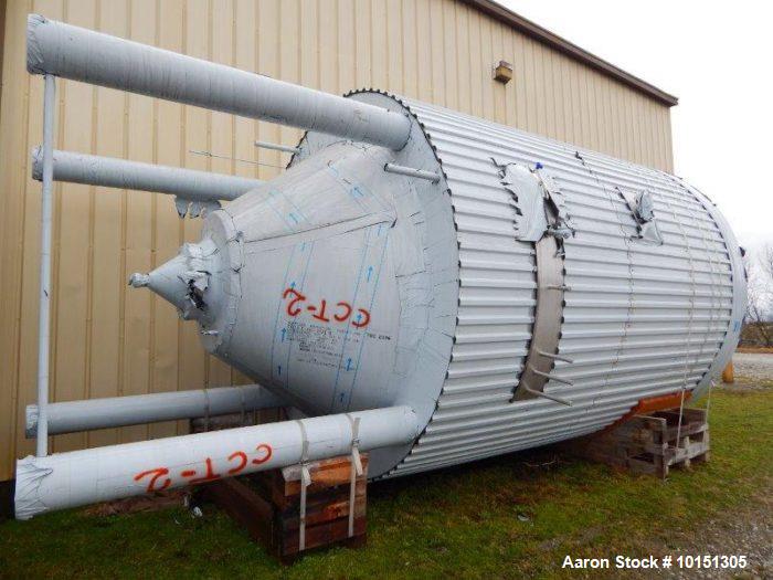 Unused- Approximately 9,600 Gallon (38400 L) Stainless Steel Tank