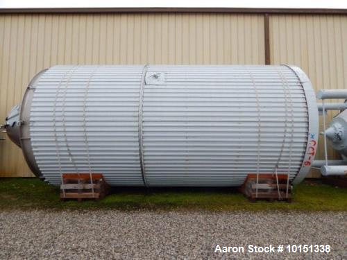 Unused Approximately 19,000 Gallon (71,700 L) Stainless Steel Jacketed Vertical