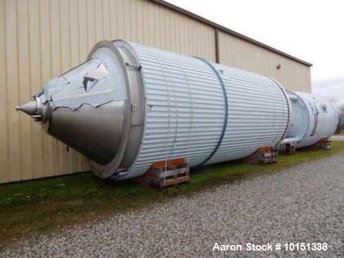Unused Approximately 19,000 Gallon (71,700 L) Stainless Steel Jacketed Vertical