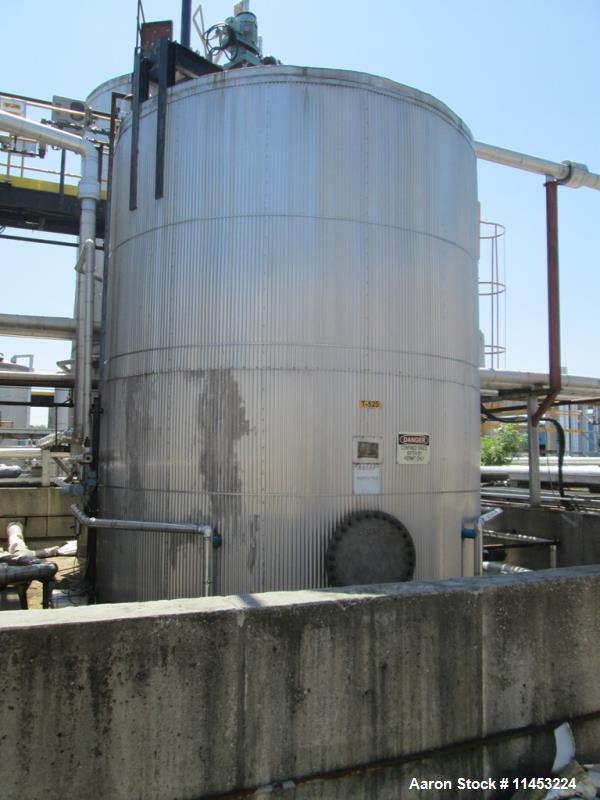 Used 12,500 Gallon Stainless Steel Lake Nordic Mine Co. Agitated Tank