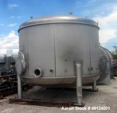 Used CMC Letco Industries Tank, Approximately 9,000 Gallon, 316 Stainless Steel