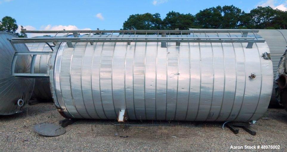 Used Metal Equipment Company 6,500 Gallon Vertical Binder Tank.
