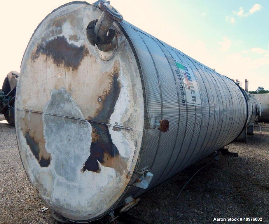 Used Metal Equipment Company 6,500 Gallon Vertical Binder Tank.
